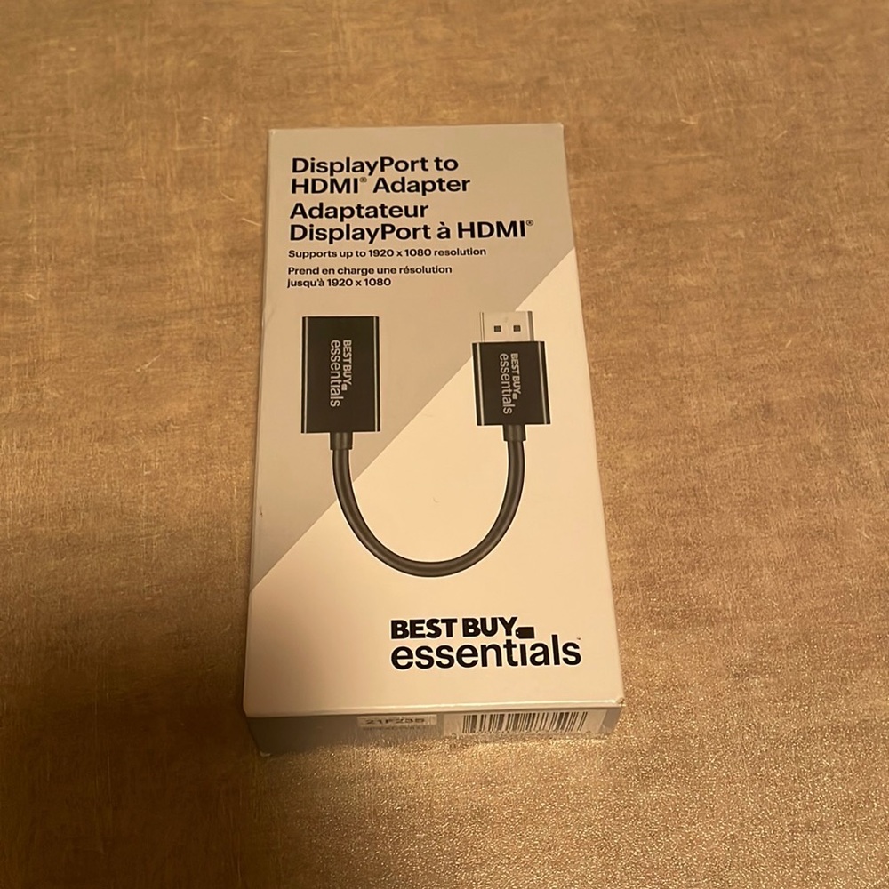 Best Buy Essentials DisplayPort to HDMI adapter